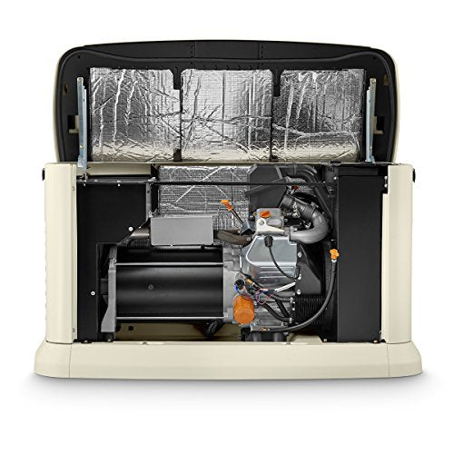 Generac 7043 Home Standby Generator 22kW/19.5kW Air Cooled with Whole House 200 Amp Transfer Switch