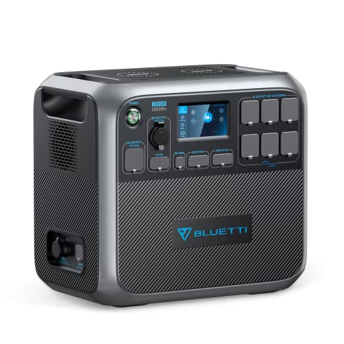 BLUETTI Portable Power Station AC200P, 2000Wh LiFePO4 Battery Backup