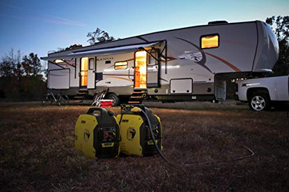 Champion Power Equipment 200961 2500-Watt Dual Fuel Portable Inverter Generator, Ultralight