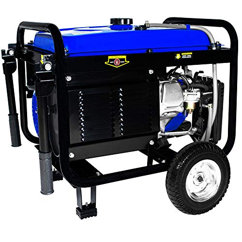 DuroMax XP4400E Gas Powered Portable Generator-4400 Watt Electric Start-Camping & RV Ready